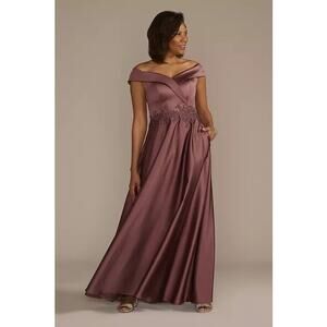 David's Bridal 22W Oleg Cassini A-Line Formal Dress